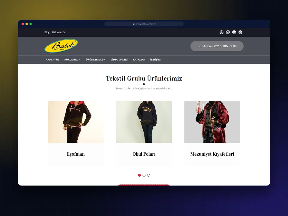 Batok website