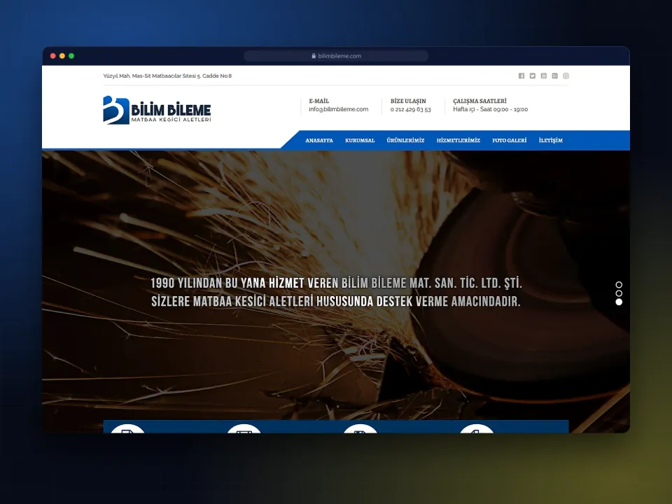 Bilim Bileme website